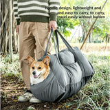 Large Capacity Car Safety Seat for Pet Dog Portable Small Dog Car Seat Cover Travel Cat Carrier Bag