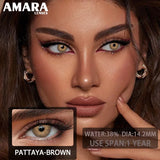 Popxstar  Brown Colored Contact Lenses Natural Look Green Eye Lenses Gray Contact Gray Lenses Fast Delivery Green Eye Lens