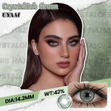 New 1 Pair Color Contact Lenses for Eyes Cosmetics Blue Pupils y2k Beauty Green Eye Color Lens Gray Discounts Colorcon