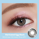 Popxstar  2Pcs New Natural Contact Lenses for Eyes with  Diopter Myopia Eyes Color Lenses Wearing Comfort Yearly Use Fast Shipping