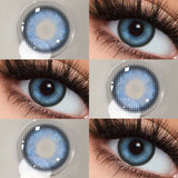 Popxstar Color Contact Lenses Colored Fashion Beauty Lenses for New User Makeup Green Contact High Quality Natural Contact