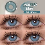 Popxstar  -New 1Pair Fashion Big Lenses Myopia Colored Contact Lenses for Eyes Beauty Blue Eyes Lenses Green Pupils Brown Grey Lens