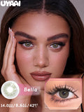 Color Contact Eye Color lenses Natural Pupils Green Lens Makeup Big Eyes Black Pupils Gray Lenses Colorcon Water Light