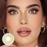 Popxstar 1 Pair Colored Contact Lenses Blue Eye Contact  Fashion Blue Lenses Green Lenses Colored YearlyPupils Fast Shipping