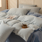 Popxstar  Winter Flannel Solid Color Duvet Cover for Winter Soft Warm Keep Warm Bed Quilt Covers Milk Velvet Queen King Bed Home Textiles
