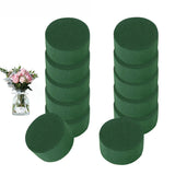 Popxstar Oasis Wet Foam Cylinders Floral Mud Flower Foam Brick Wedding Flower Holder Handle Bridal Foam Roses Flowers Home Decoration