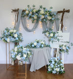 Popxstar Artificial Flowers For Wedding Decoration Party Stage Display Cornor Flowers Backdrop Home Festival Decor Floral Ball