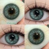 Popxstar  -Blue Contact Lenses for Eyes Fashion Color Pupils Beauty Green Lenses Natural Eye Color Lenses for Myopia 1 Pair Cosplay