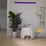 Popxstar  1pcs New Romantic Heart-shaped Pearl Curtains, Plastic Door Curtains, Crystal Partitions, Entrance Hall and Toilet Curtains
