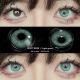 Popxstar  1 Pair Fashion Lenses Colored Contact Lenses for Eyes Beauty Green Eyes Lenses Natural  Brown Lens Grey Lens