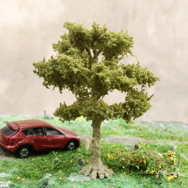 Popxstar 12cm Wire Tree Model Miniature Landscape Green Tree Decoratio ...
