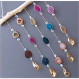 Natural wooden stick crystal Sunshine Catcher Light and Shadow Pendant Sun Catcher living room bedroom balcony wall decoration