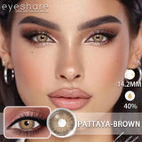 Popxstar  Natural Color Lens Eyes 2pcs Color Contact Lenses For Eyes Beauty Contact Lenses Eye Cosmetic Color Lens Eyes
