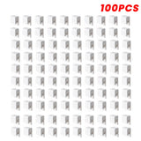 Popxstar 1-100pcs Punch-free Toothbrush Holder Wall-mounted Toothpaste Holder Storage Rack Holders Organizer Bathroom Accessories