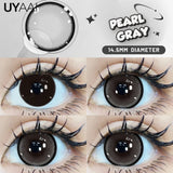 15mm Big Diameter Black Lenses 14.5mm Lenses  Colored Contact Lenses for Eyes Big Eye Lenses Natural Look Lenses