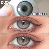Popxstar  Contact Lenses 2Pcs Blue Green Contact Lenses Color Permanent Makeup Machine Changing Pupil and Eyes Color Fashion Lenses