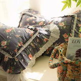 1 Piece Pillowcases Home Decor Lace Ruffle Letter Pillow Case Body Pillowcase Cute Princess Pillow Cover 100% Cotton Pillow Sham