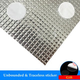 Popxstar Window Glass Shading Film Sun Shade Protector Pad Room Office Sunshine Room Insulation Film Anti UV Sunshade Aluminum Foil