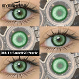 Halloween Colored Contact Lenses 2Pcs Cosplay Anime Cyber Makeup Blue Pink Color Contacts Red Eye Lens Fast Delivery