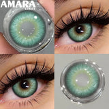 Popxstar  1 Pair Black Color Contact Lenses for Eyes 14.5mm Fashion Contact Lenses Brown Natural Contact Lenses Gray Soft Lens
