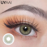 Popxstar Myopia Colored Contact Lenses with Diopters Brown Color Lens Eyes Green Lenses Graduated Blue Lenses Colored Pupils