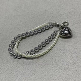 Popxstar Love Bead Phone Charm With Y2K Accessories Keychain Camera Bag Pendant Hanging with iPhone Keychain