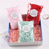 Popxstar DIY Colorful Shredded Crinkle Paper Raffia Candy Boxes Wedding Marriage Home Decoration Party Gift Packaging Filling Material