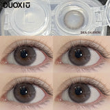 Popxstar  1Pair Color Contact Lens Pupils Nature High Quality Myopic Blue Black Eyes - 0.00 to- 8.00 Diopter Lenses Fast Shipping