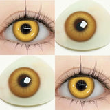 1pair Halloween Color Contact Lenses for Eye With Prescription Green Contacts Anime Purple Lenses Contacts Cosplay Yearly