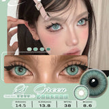 Graded 1pair Color Contact Lenses Mixblood Softlens 12months