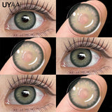 Popxstar 1 Pair Color Contact Lenses for Eyes Blue Pupils Brown Natural Lenses High Quality Green Color Eye Lens Cosmetic Colorcon