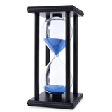 Popxstar  30/60 Minutes Hourglass Kitchen School Modern Wooden Sandglass Home Decoration Gift