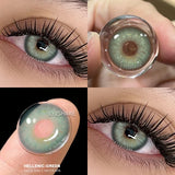 Popxstar  Brown Colored Contact Lenses Natural Look Green Eye Lenses Gray Contact Gray Lenses Green Eye Lens Beautiful Pupils