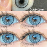 Popxstar Contacts Colored Lenses 2Pcs New Product Myopia Degree 0 to -8.00 Cosplay Series Soft Lens EyeBeauty Pupil
