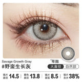 Popxstar  -1 pair Medusa Brown Grey Contact Lenses for Eyes Fashion Blue Green Eye Lenses Beauty Starry Series Color Pupils Myopia
