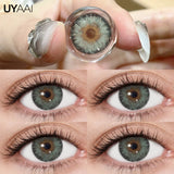 Popxstar  Color Contact Lenses Natural Contact Lens NEW Siri Series Makeup Colored Pupils Cosmetics Beauty Green Lenses Blue Pupils
