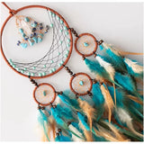 Retro feather Dream catcher wall decoration pendant Dreamcatcher bedroom living room restaurant hotel birthday gift