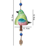 Popxstar  Ceramic wind chimes auspicious hanging decoration Chinese wind chimes creative home birthday gift