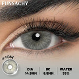 1 Pair NEW Colored Pupils Makeup Green Contact Lenses Beauty Women Colored Pupils Cosmetic Brown Natural Lenses Yearly
