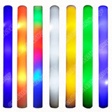 Popxstar 30Pcs Foam Glow Sticks with 3 Modes Colorful Led Flashing Glow Stick Glow in The Dark Party Supplies for Wedding Raves Concert