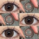 2pcs Colored Contact Lens Blue Pupils for Natural Effect High Quality Lenses Beauty Fashion Lens Annual Use Fast Shipping