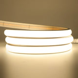 Popxstar Waterproof COB LED Strip Light 12V 24V Flexible LED Neon Light 0.5-20M 320LEDs High Density Linear Lighting COB LED Lights
