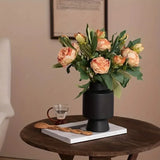Peony Simulation Flowers, Home And Living Room Artificial Flower Decorations, Dining Table Dried Flower Bouquet Decoration