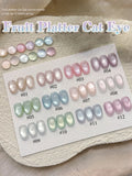 Autumn Winter Blue Black Red Glass Bead Crystal Cat Eye Gel Nail Polish New Whitening High Density Sparkling Nail