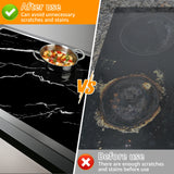 Popxstar Induction Cooker Covers Top Stove Protector Non-Slip Stove Covers Anti-Scratch Kitchen Induction Cooker Mat Kitchen Gadgets