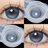 Popxstar 10Pcs 5 Pair Natural Color Contact Lenses for Eyes with Myopia 1 Day Disposable Colored Pupils Blue Eyes Colored Lenses