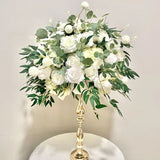 Popxstar Luxury Flower Ball Artificial Plants Wedding Decoration Table Centrepiece Decor Fake Plants Road Leading Flower Ball Stage Decor