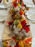 Popxstar Simulation Maple Vine Garland simulation plant autumn decoration, thanksgiving Halloween wedding decorations