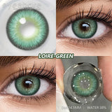 Natural Colored Contact Lenses Blue Eye Contacts Gray Beauty Pupils Brown Eye Lenses Yearly Green Color Eyes Contacts