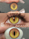 Popxstar  1Pair Candy Color Cosplay Contact Lenses for Eyes Pink Red Eye Makeup Contacts Yearly Pupils Green Halloween Softlens